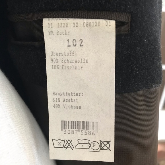 Cashmere Wool Overcoat Breuinger of Germany - Picture 3 of 8